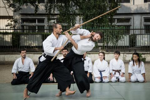 Démonstration au forum des associations du Xe  arrondissement, 2016