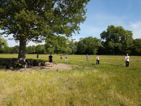 Photo de pratique au Bois de Vincennes