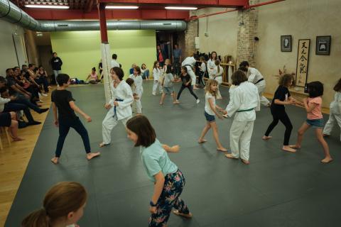 Fête au dojo le 28 juin 2022