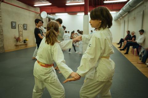 Fête au dojo le 28 juin 2022