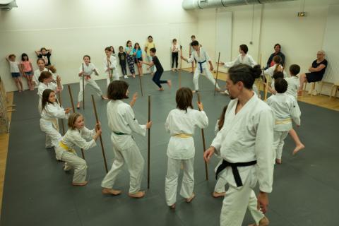 Fête au dojo le 28 juin 2022