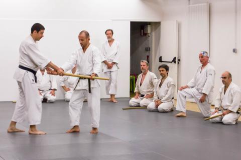 Cours au dojo