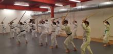 Cours au dojo à la rentrée 2020