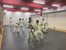 Cours au dojo à la rentrée 2020