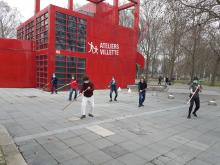 Pratique à la Villette en janvier 2021