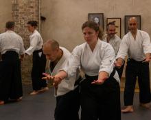 Stage au dojo animé par Volker Hochwald et Stefano Di Carlo
